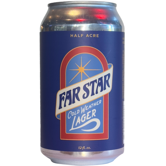 Half Acre Beer Co 'Far Star' Winter Lager, Chicago, lllinois