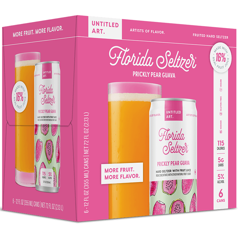 Untitled Art 'Florida Seltzer' Hard Seltzer, Wisconsin, USA