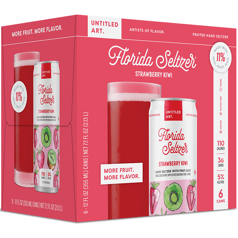 Untitled Art 'Florida Seltzer' Hard Seltzer, Wisconsin, USA