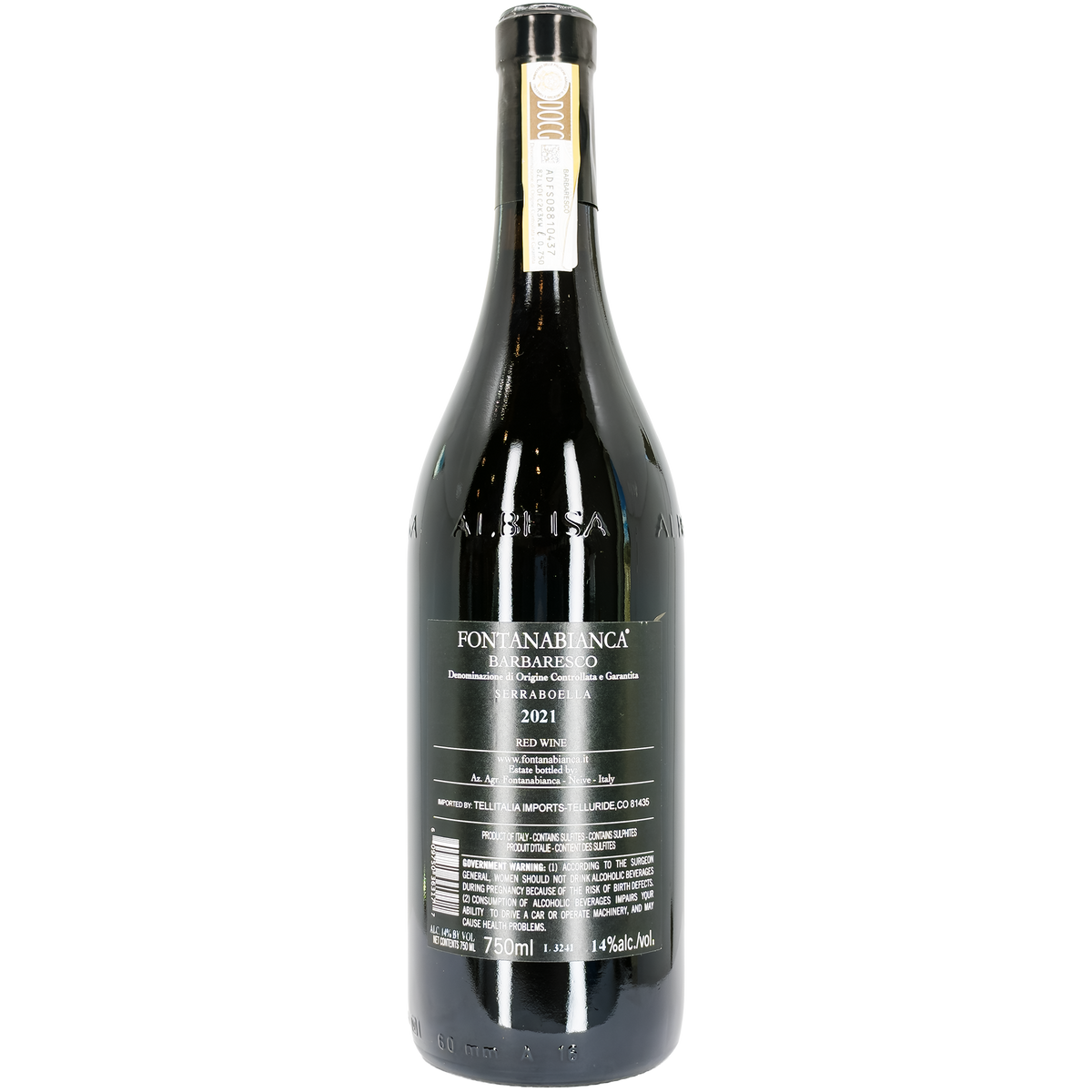 Fontanabianca 'Serraboella' Barbaresco, Barbaresco DOCG, Italy
