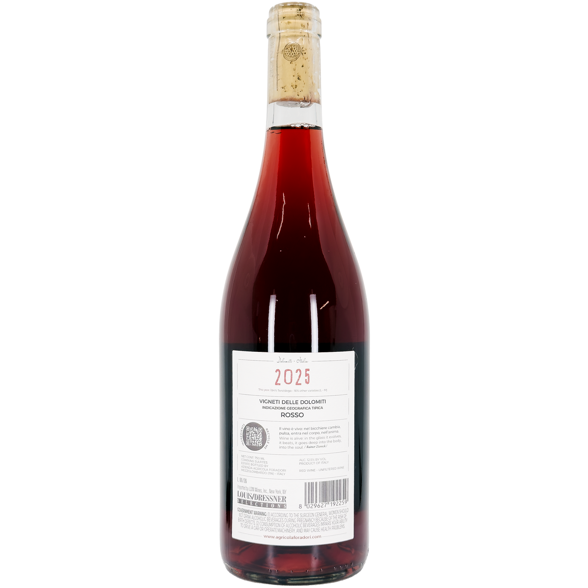 Foradori 'Lezer' Vigneti delle Dolomiti IGT, Trentino-Alto Adige, Italy