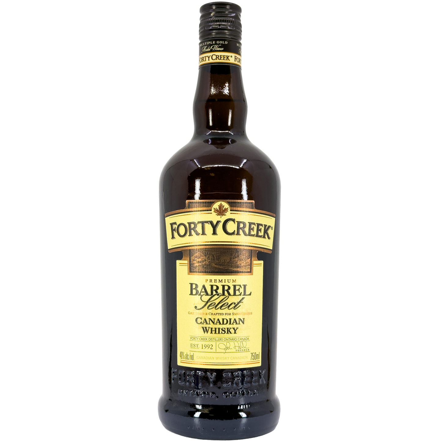 Forty Creek Barrel Select Blended Canadian Whisky, Ontario, Canada