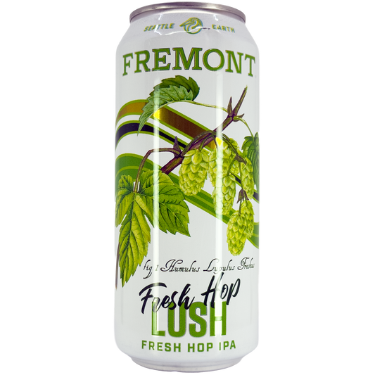 Fremont Brewing Fresh Hop Lush IPA Beer, Washington