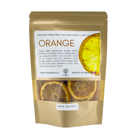 FreshDried Dried Orange Wheels, Canada