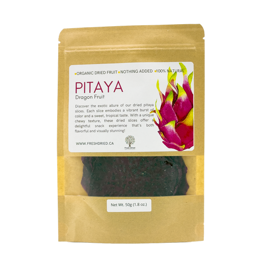 FreshDried Dried Pitaya / Dragon Fruit Slices, Canada