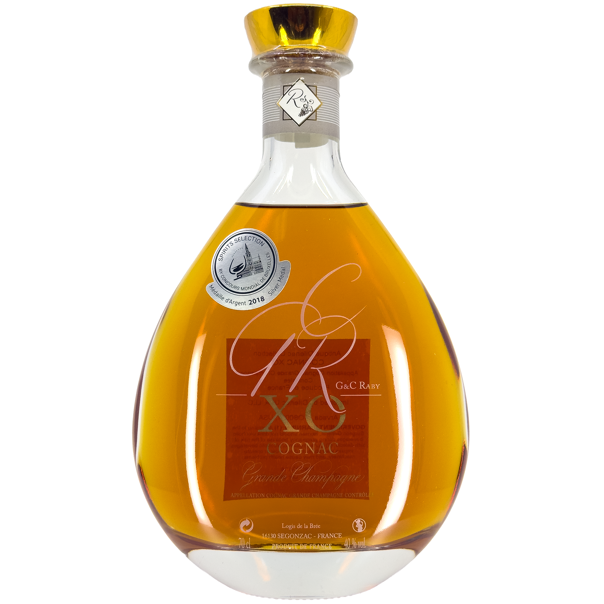G&C Raby X.O. Cognac Grande Champagne, France – Wine Dispensary