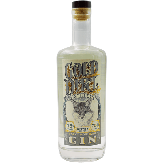 Gold Dirt Distillery 'Ginevra The Fox' Rocky Mountain Gin, Colorado
