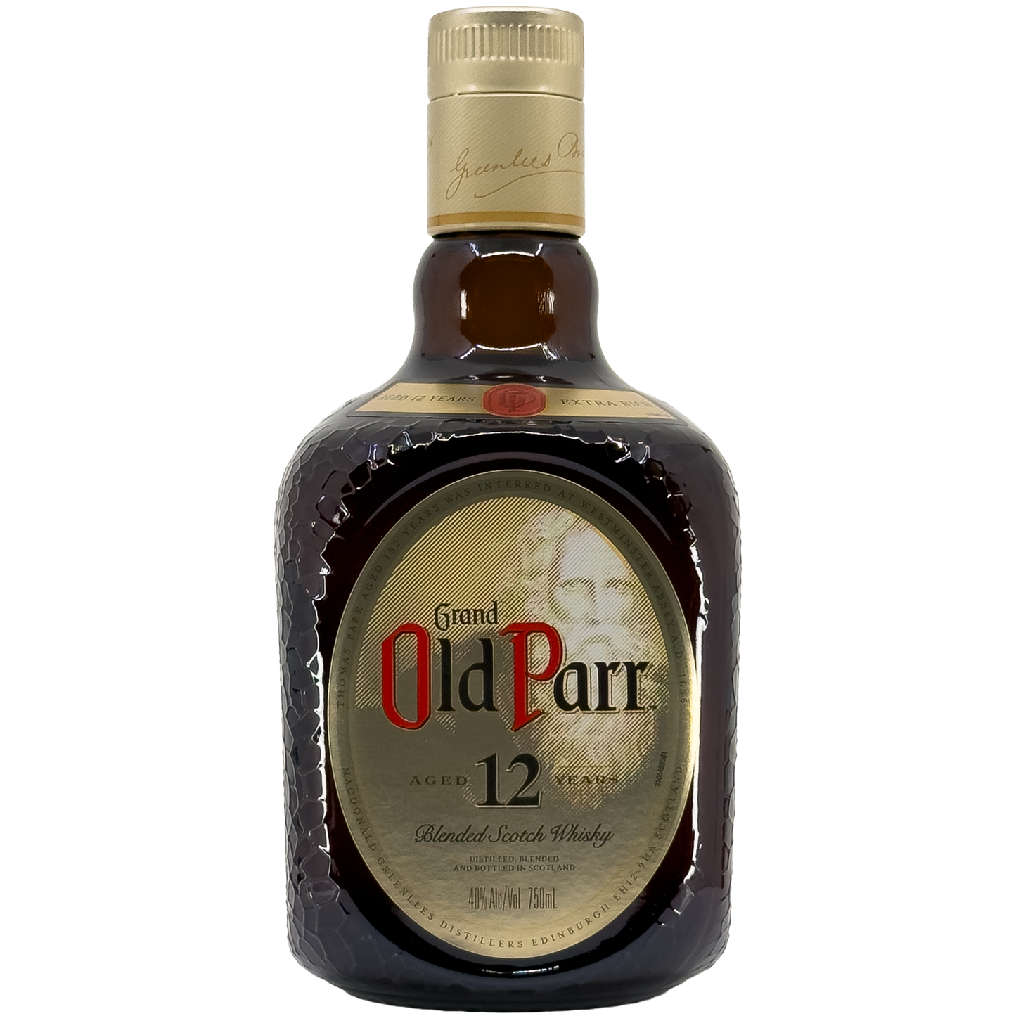 Grand Old Parr 12 Year Old Blended Scotch Whisky, Scotland