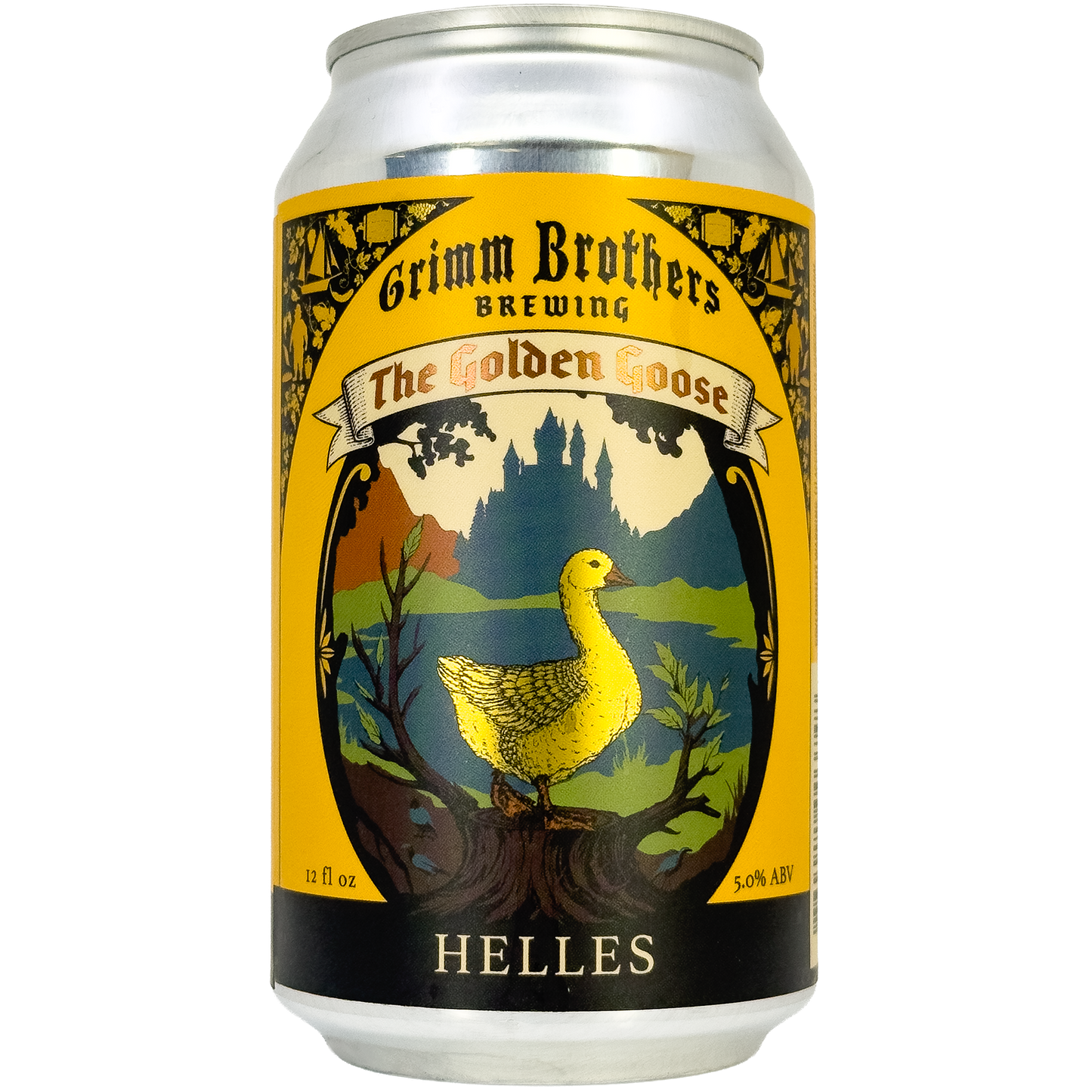 Grimm Brothers Brewing 'Golden Goose' Helles Beer, Colorado