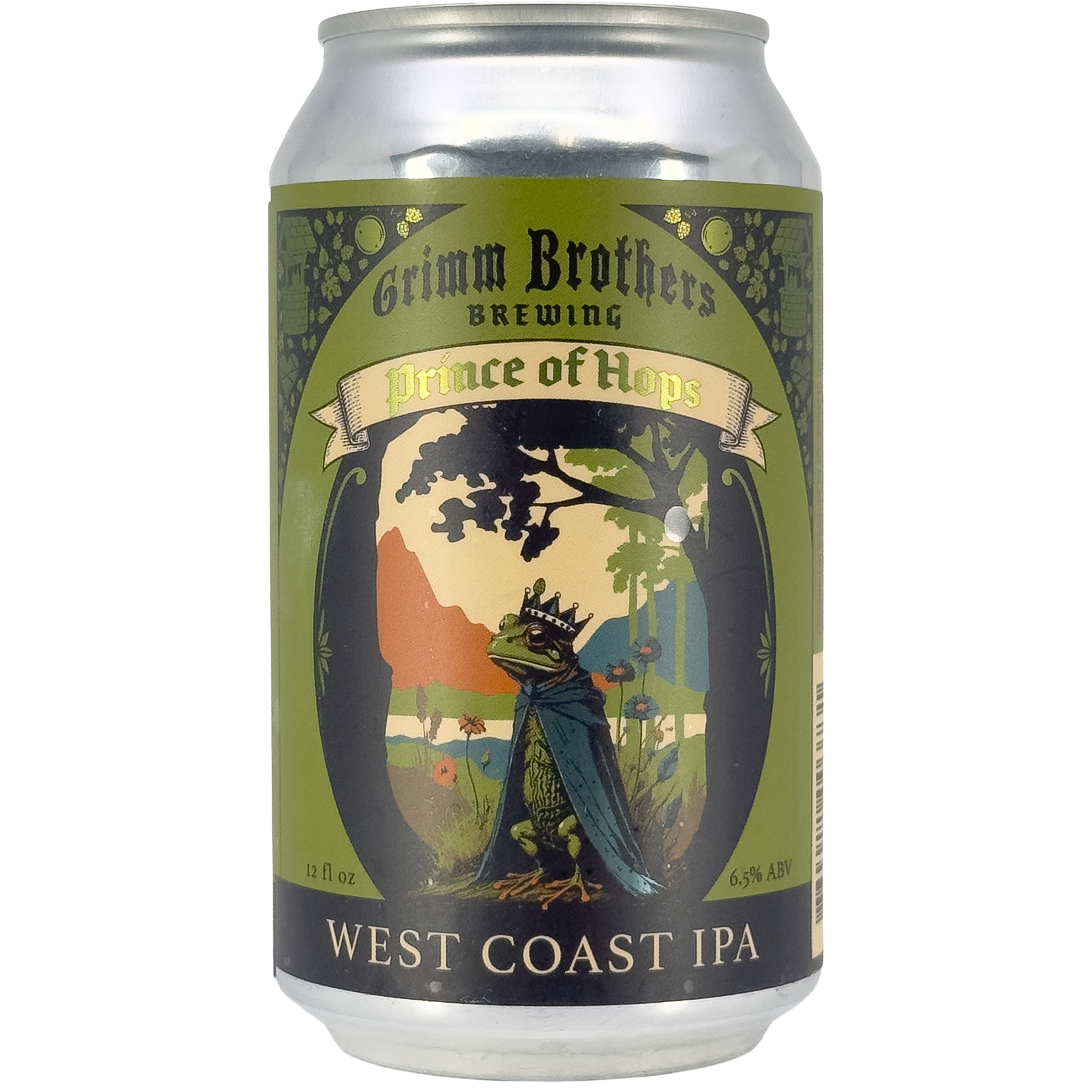 Grimm Brothers Brewing 'Prince Of Hops' West Coast IPA Beer