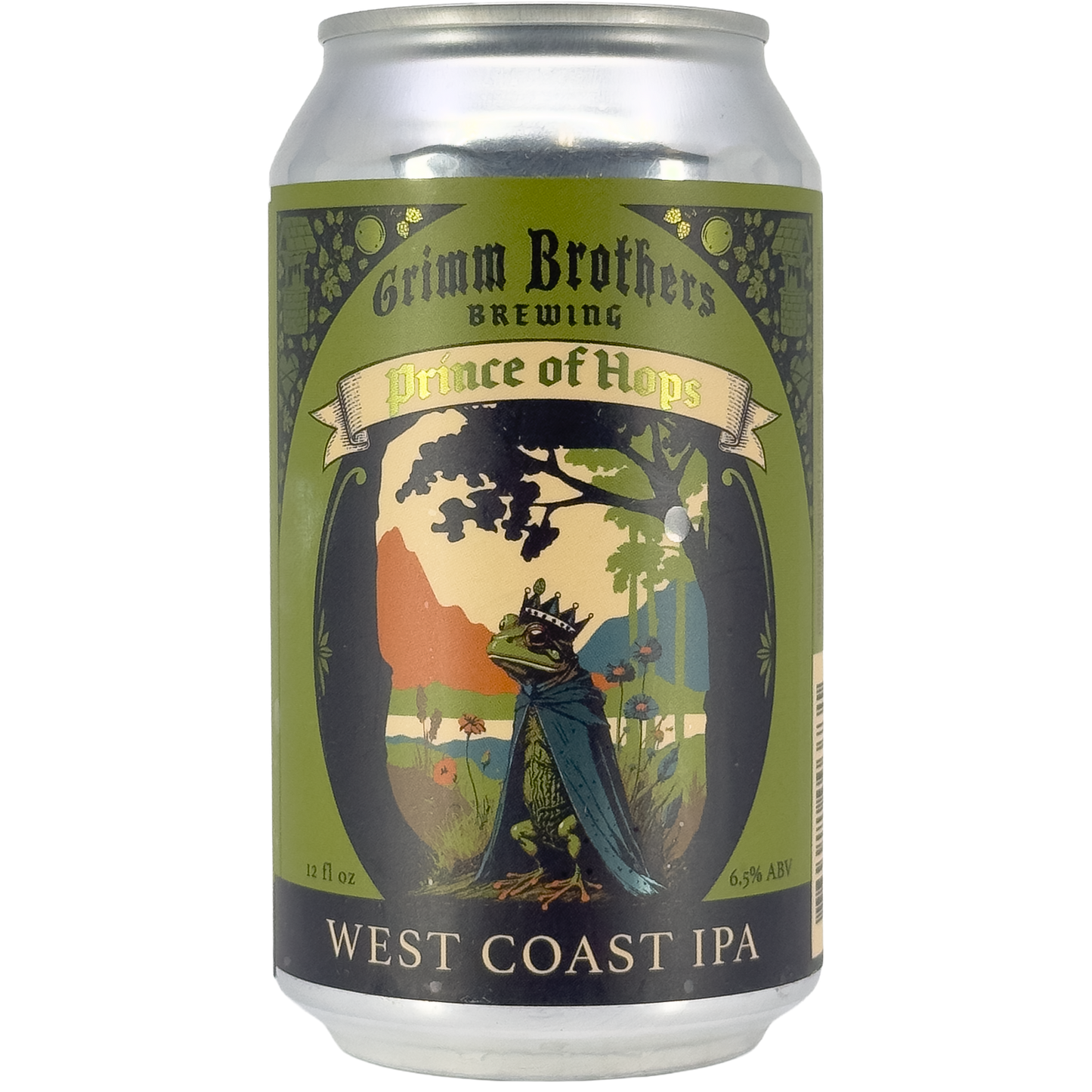 Grimm Brothers Brewhouse 'Prince Of Hops' West Coast IPA Beer, Colorado, USA