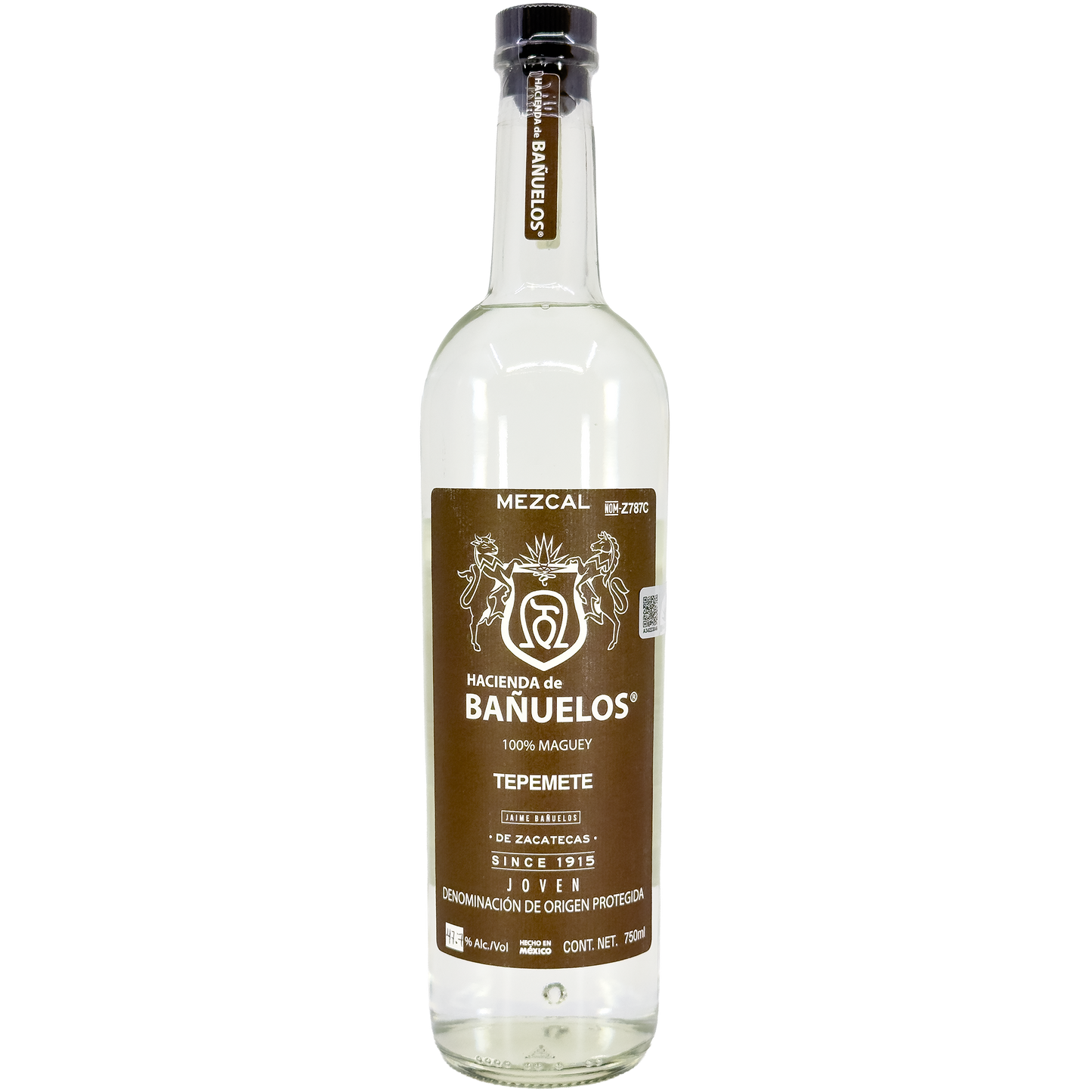 Hacienda de Banuelos Mezcal 'Tepemete' Silvestre Joven, Zacatecas, Mexico