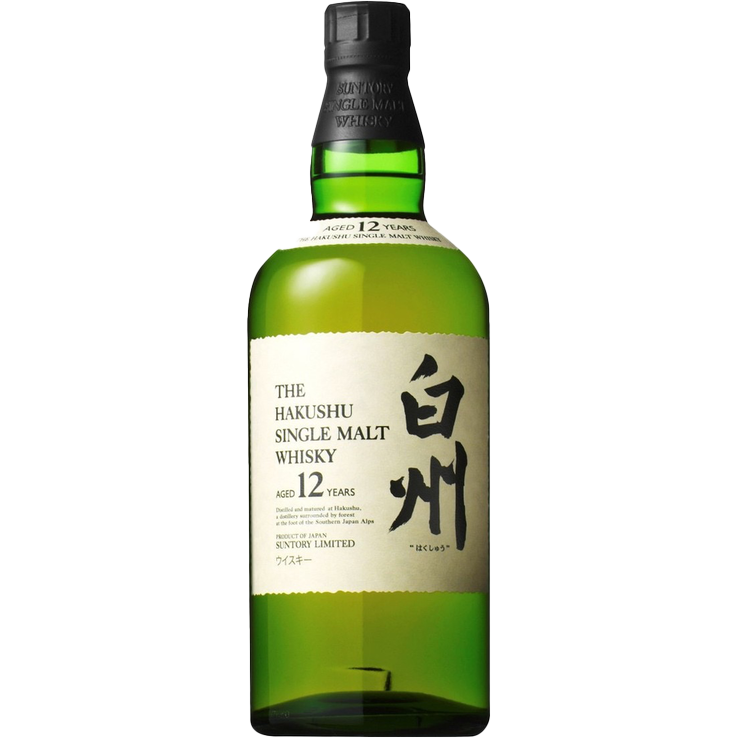 Suntory THE HAKUSHU 12年ウイスキー 700ml The Hakushu 12 Year Old Single Malt Whisky, Japan – Wine Dispensary