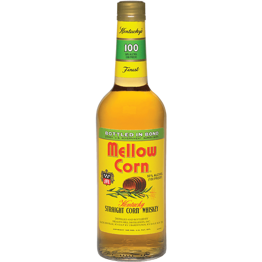 Heaven Hill Distilleries Mellow Corn Straight Corn Whiskey, Kentucky, USA