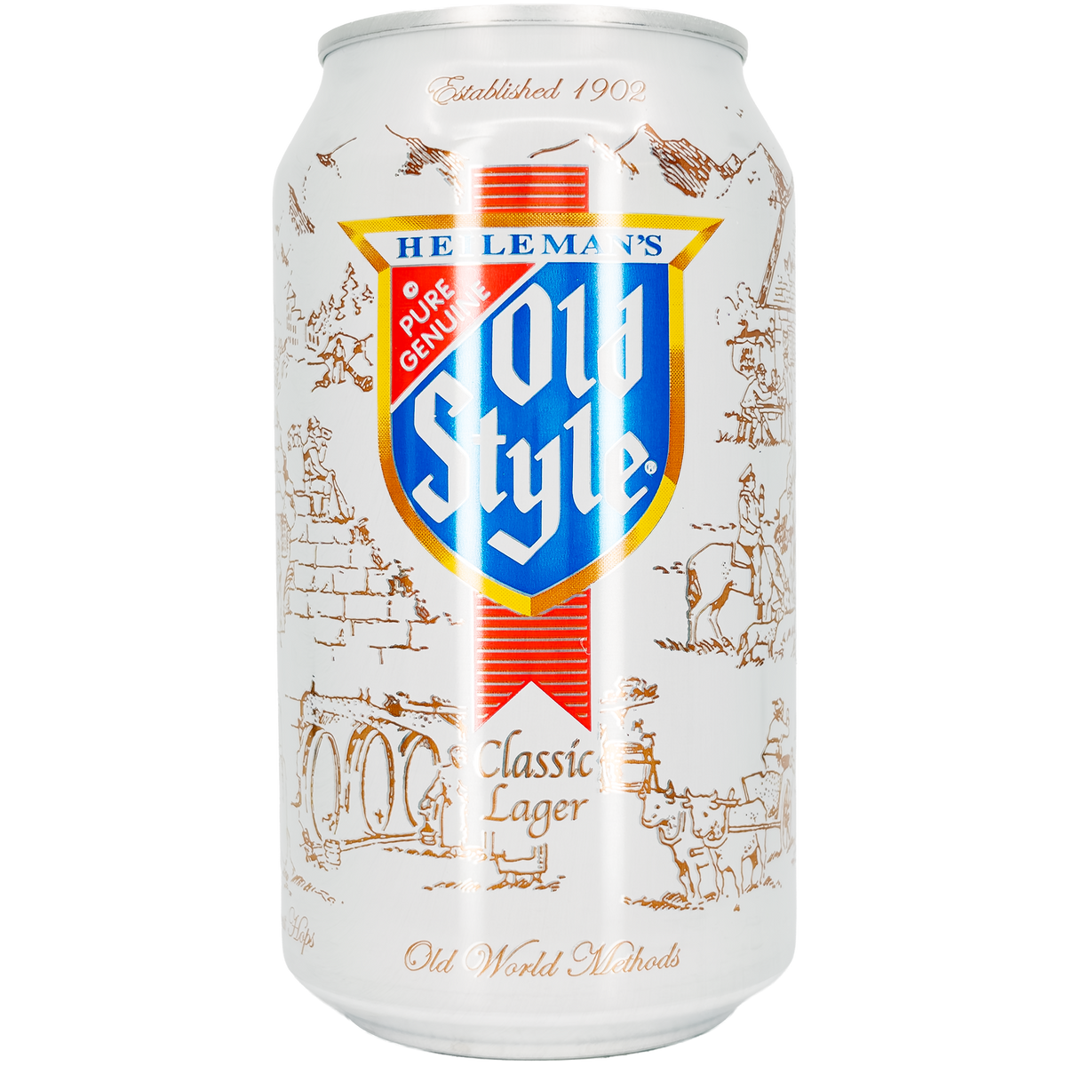 Heileman's 'Old Style' Lager Beer, Wisconsin