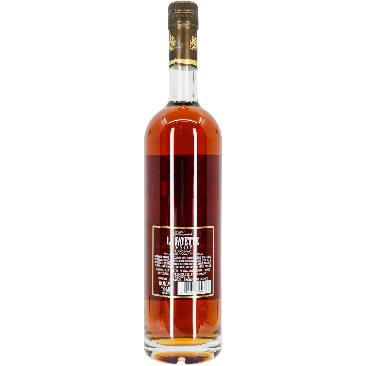 Henri Mounier 'Marquis de La Fayette' V.S.O.P. Cognac, France