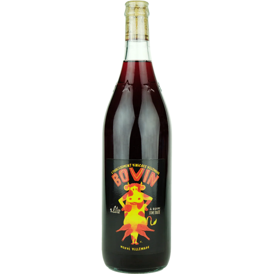 Hervé Villemade 'Bovin' Rouge, Vin de France, Loire, France
