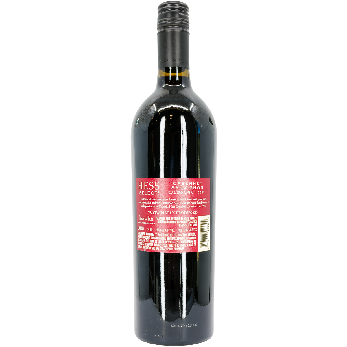 Hess Select Cabernet Sauvignon, North Coast, California