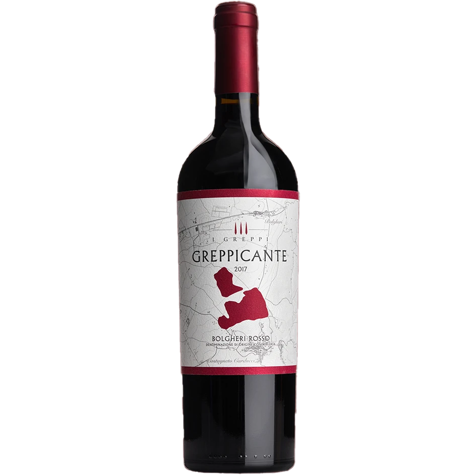 I Greppi ‘Greppicante’ Superiore Red Blend, Bolgheri Rosso, Tuscany, Italy