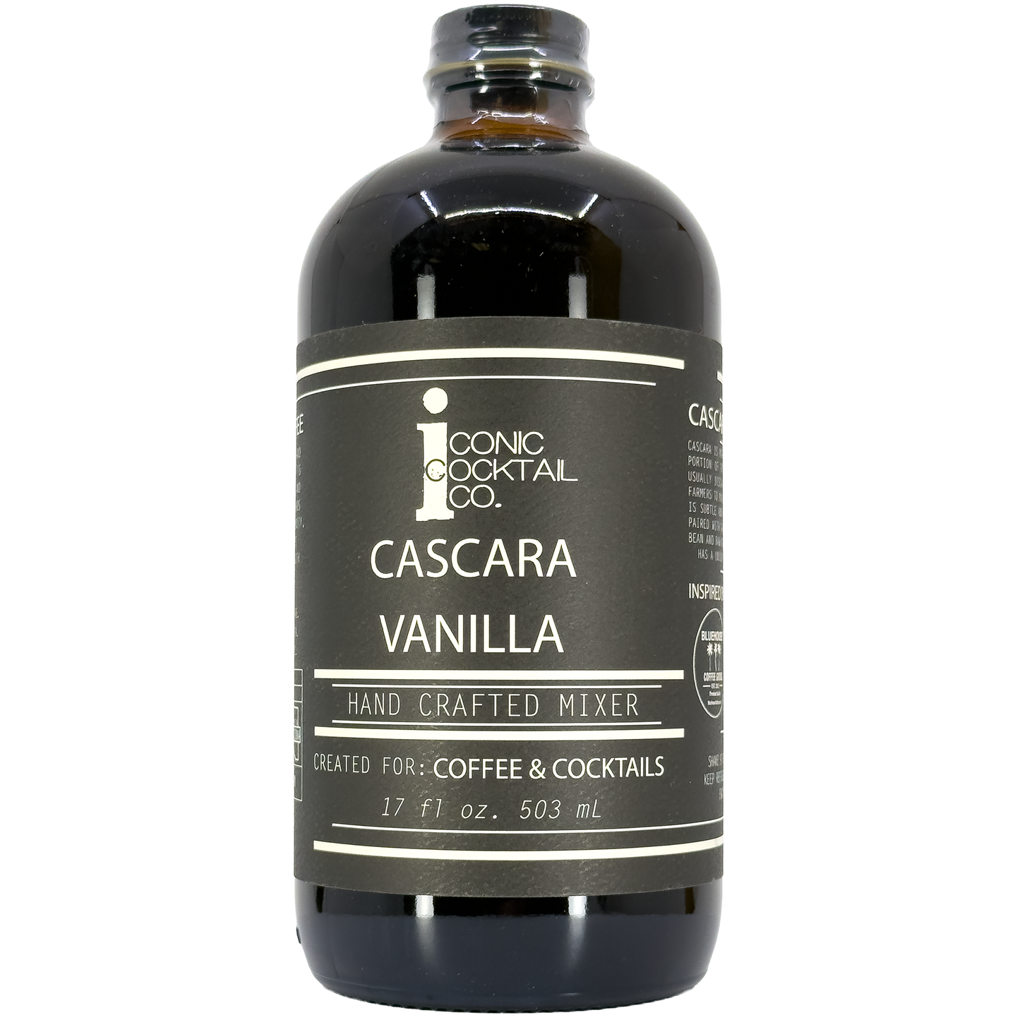 Iconic Cocktail Co. Cascara Vanilla Cocktail Mixer