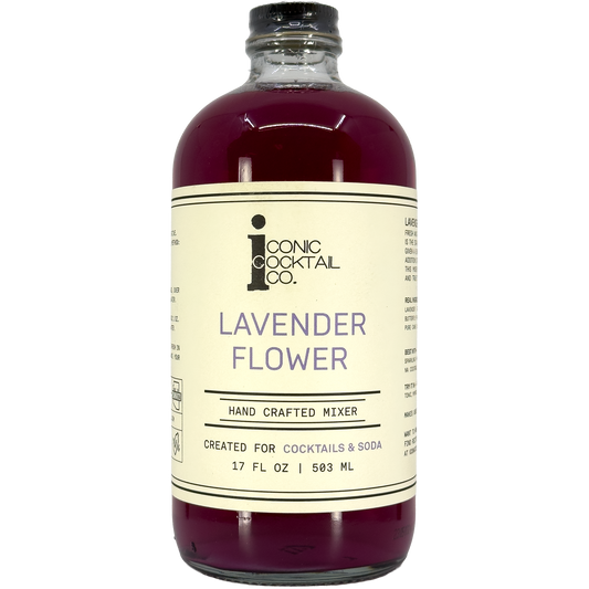 Iconic Cocktail Co. Lavender Flower Cocktail Mixer, California
