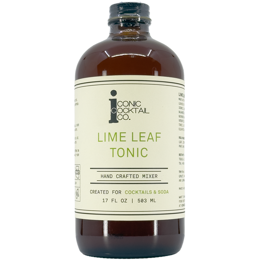 Iconic Cocktail Co. Lime Leaf Tonic Handcrafted Cocktail Mixer, Arizona