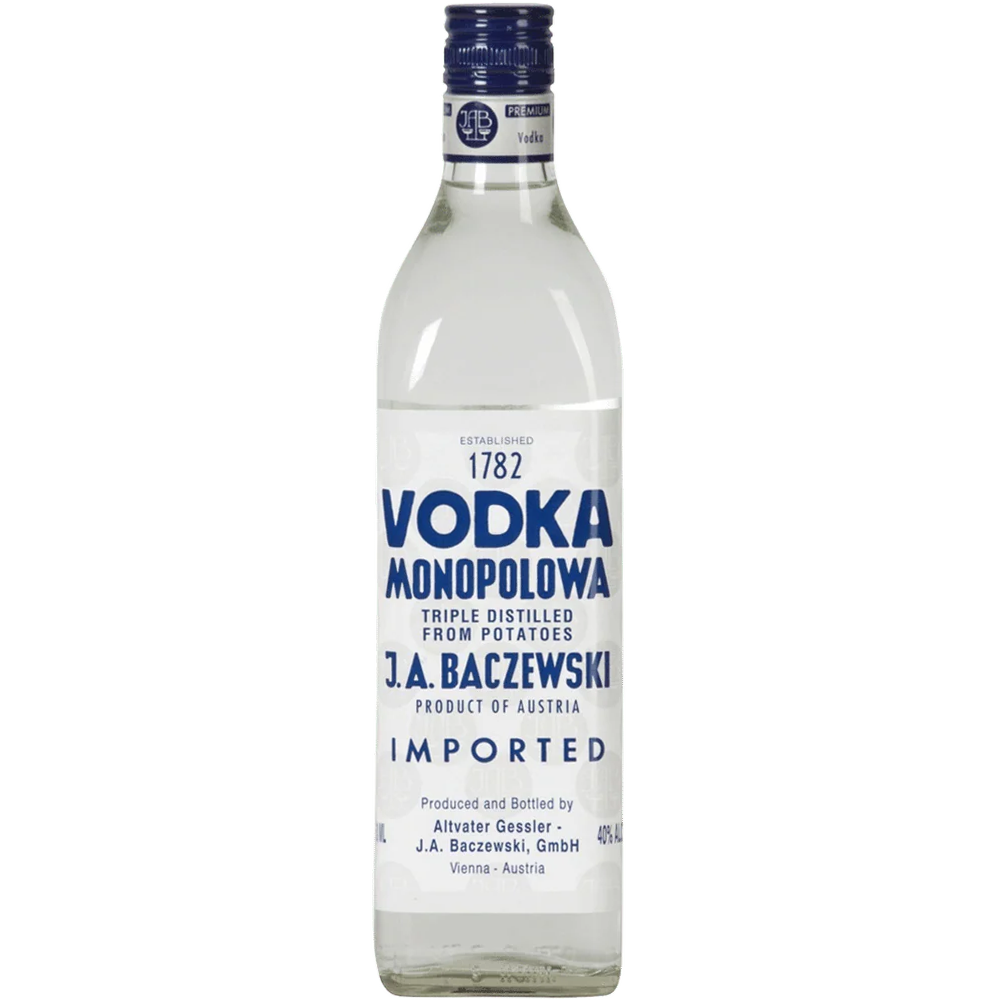 J.A. Baczewski Monopolowa Vodka, Austria – Wine Dispensary