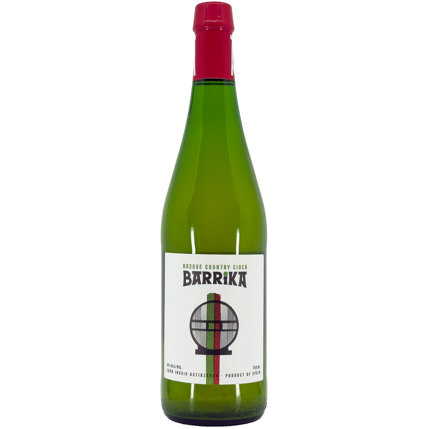 Juan Inaxio Astiazaran Basque Country 'Barrika' Cider, Pais Vasco, Spain