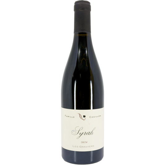 Julien Cecillon 'Les Graviers' Syrah, IGP Collines Rhodaniennes, France
