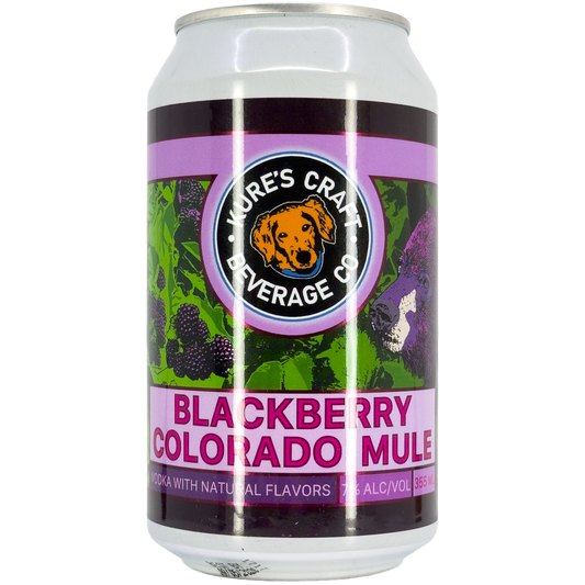 Kure's Blackberry Colorado Mule Cocktail, Colorado