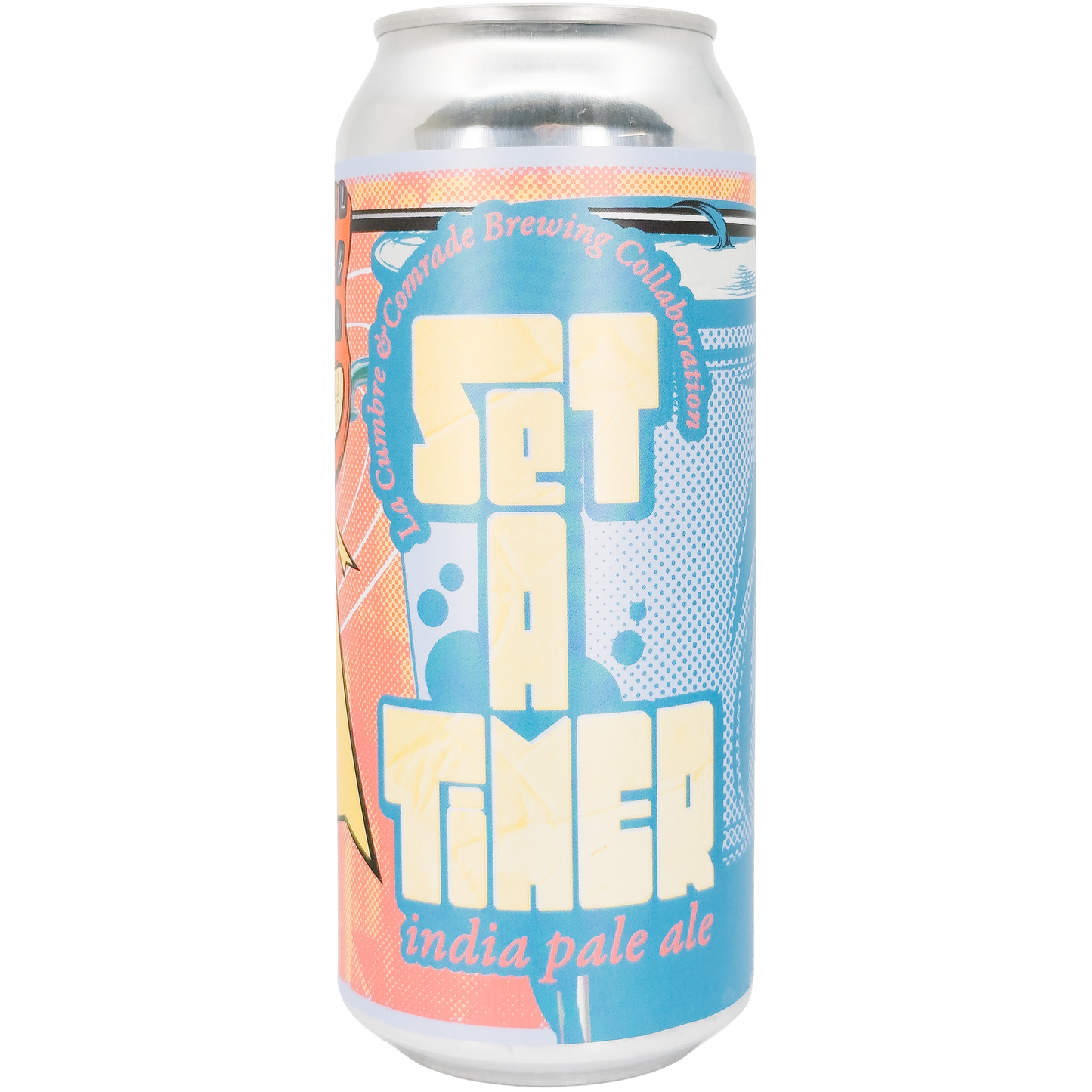 La Cumbre Brewing x Comrade Brewing 'Set A Timer' West Coast IPA Beer, New Mexico