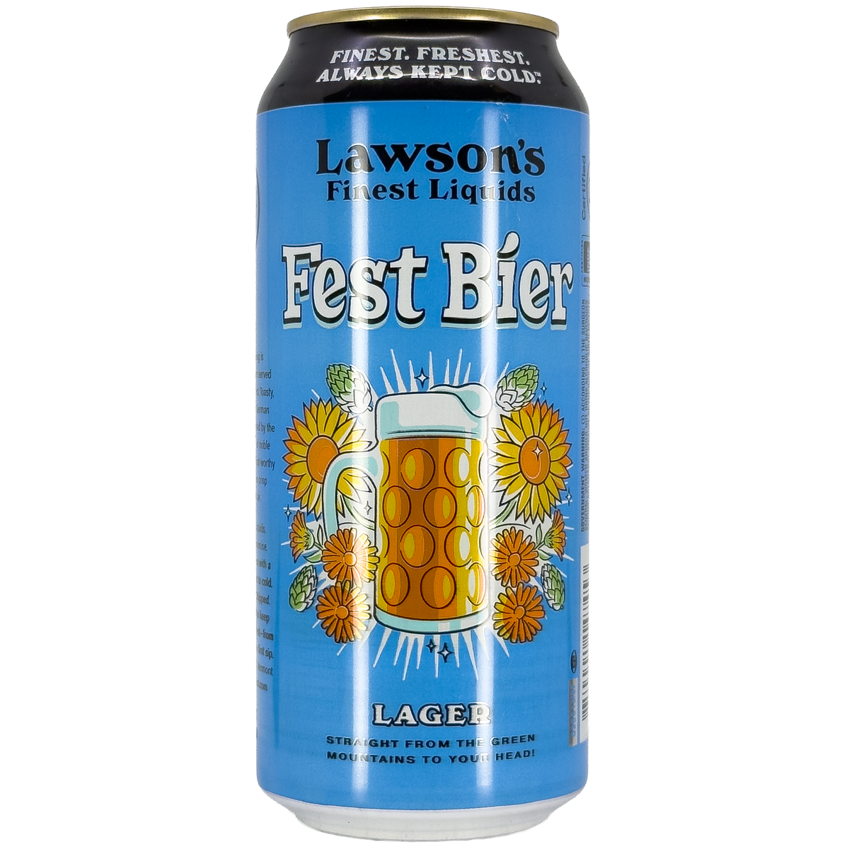 Lawson's Finest Liquids 'Fest Bier' Lager Beer, Vermont