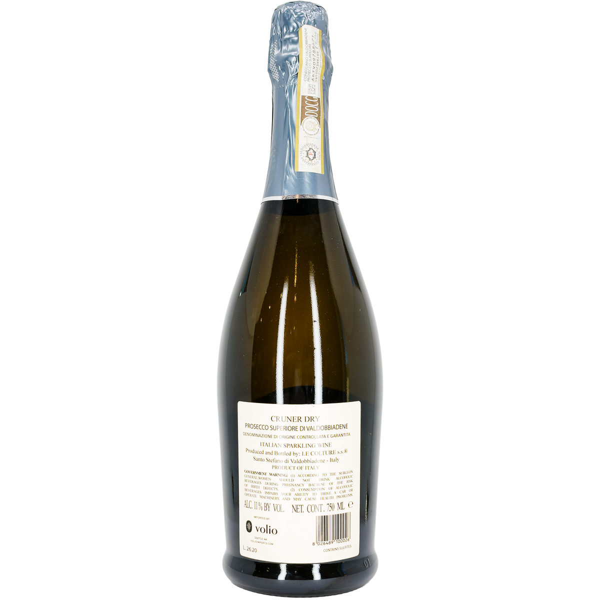 Le Colture 'Cruner' Valdobbiadene Prosecco DOCG, Italy