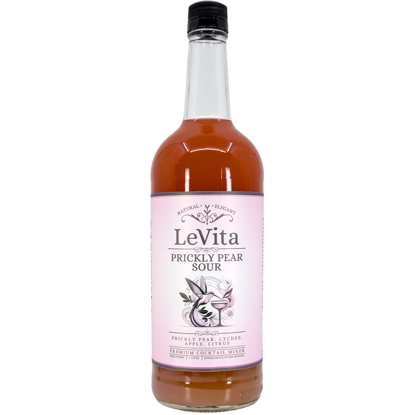 LeVita Prickly Pear Sour Non-Alcoholic Cocktail, Colorado