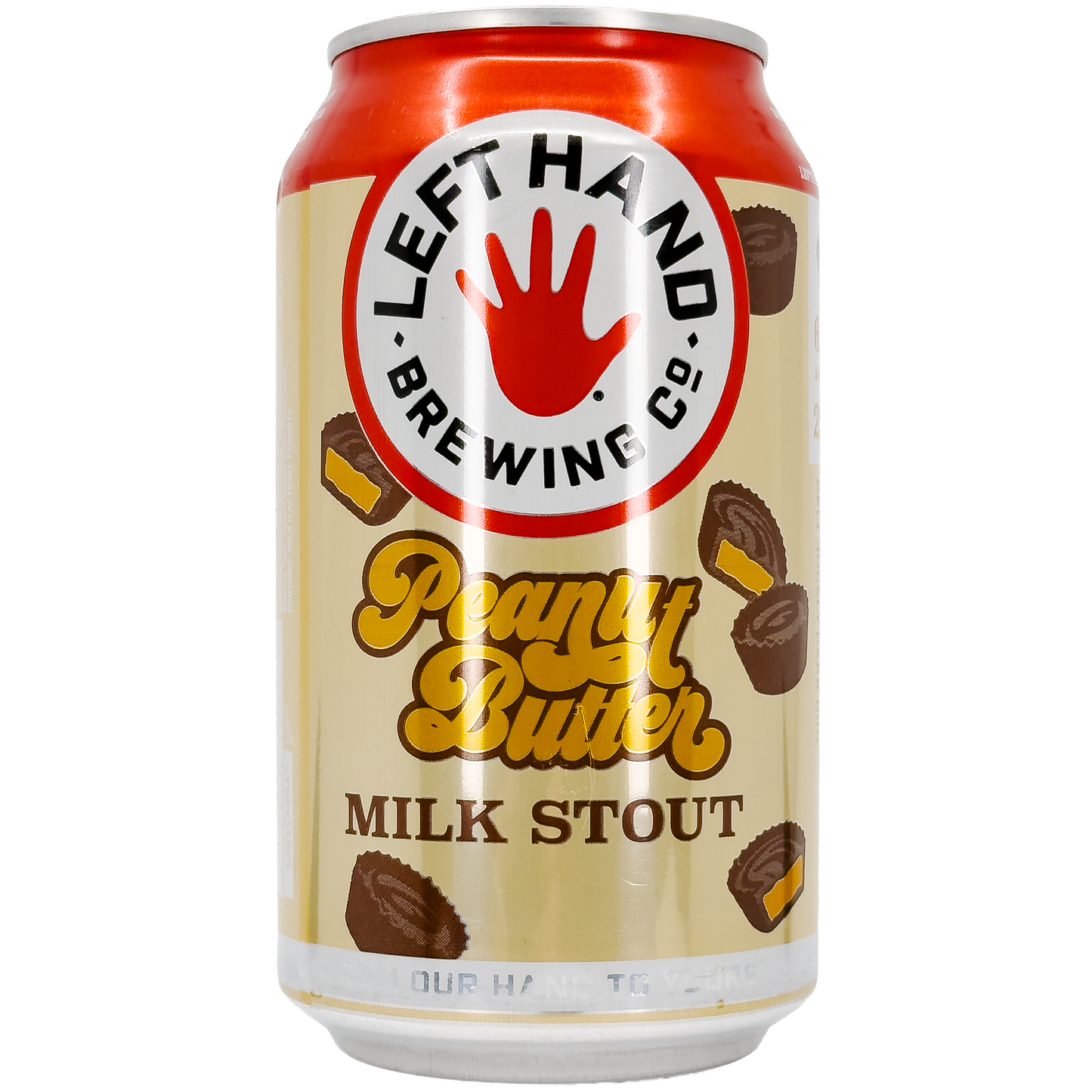 Left Hand Brewing Peanut Butter Milk Stout Beer, Colorado