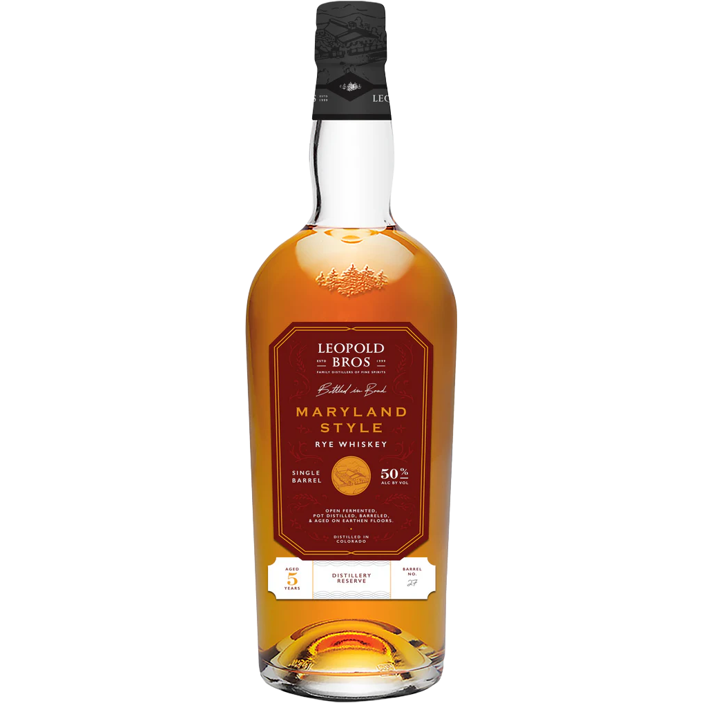 Leopold Bros. Maryland-Style Rye Whiskey, Colorado