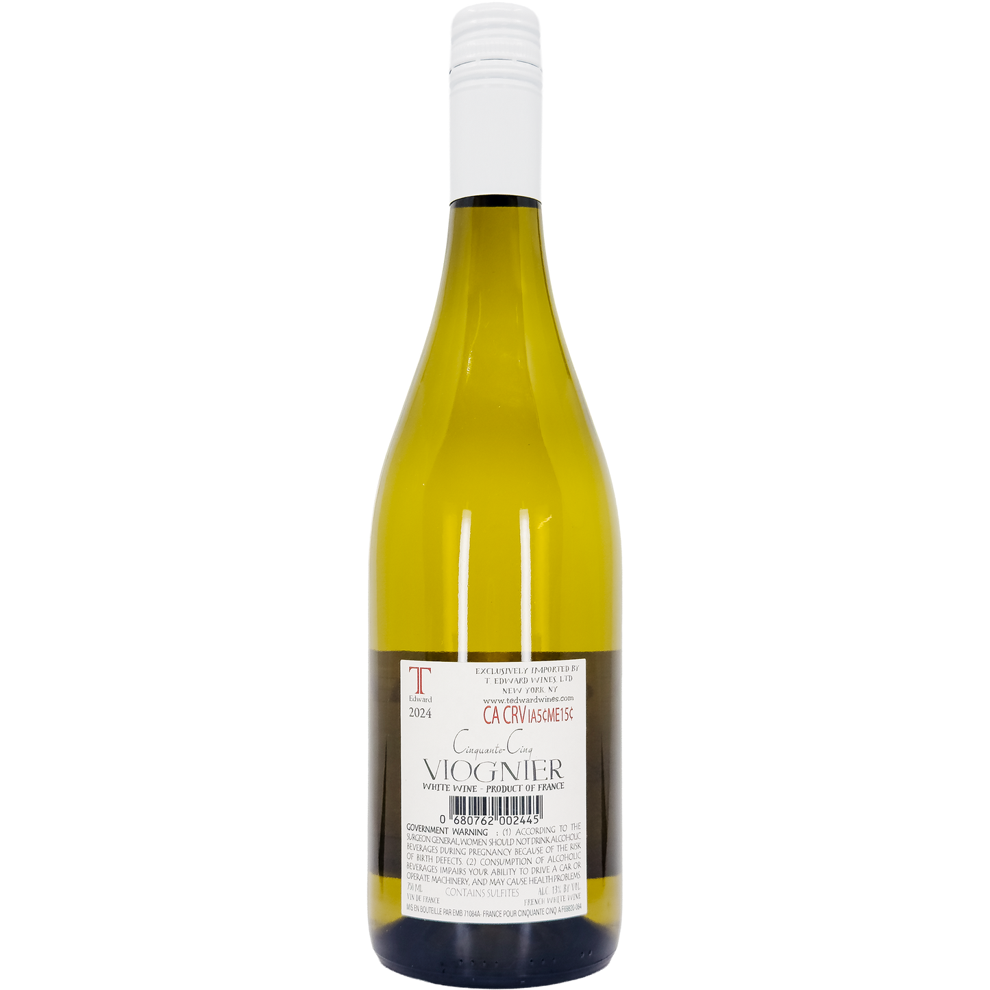 Les Vins Aujoux 'Cinquante-Cinq' Viognier, Languedoc-Roussillon, France