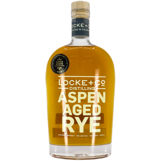 Locke + Co Aspen Aged Rye Whiskey, Colorado, USA