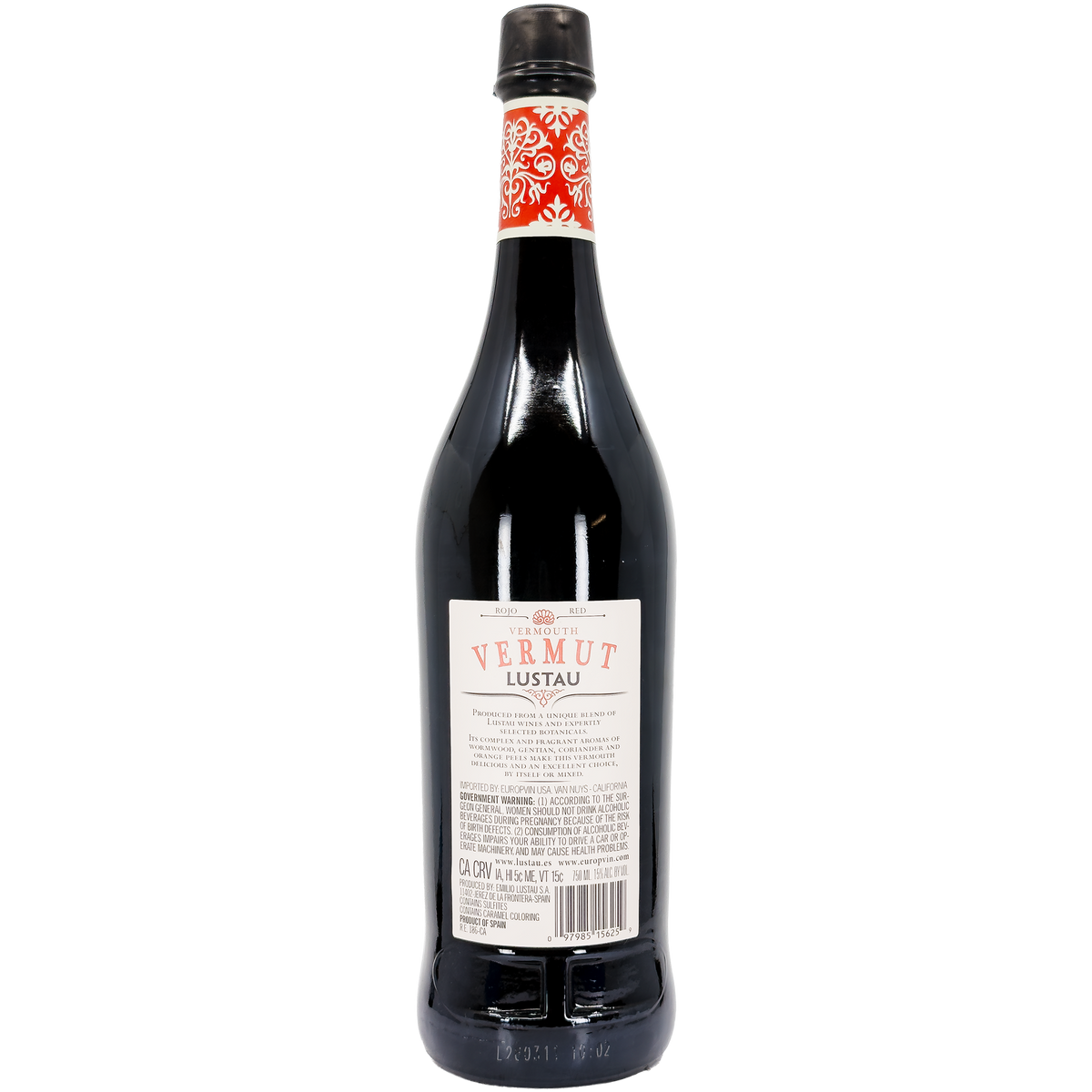 Lustau Vermut Rojo, Andalucia, Spain