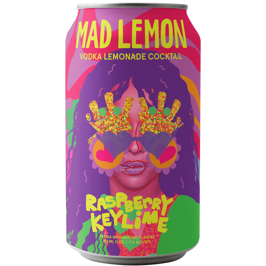 Mad Lemon 'Raspberry Key Lime' Vodka Lemonade Cocktail, Colorado