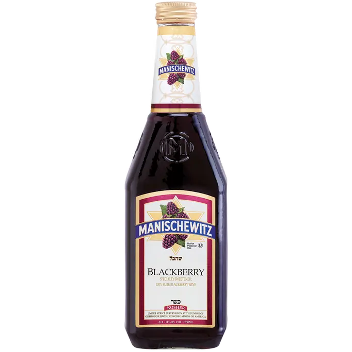 Manischewitz Blackberry Wine, New York
