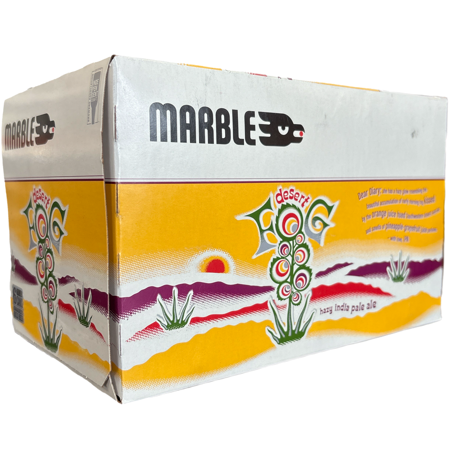 Marble Brewery 'Desert Fog' Hazy India Pale Ale Beer, New Mexico, USA