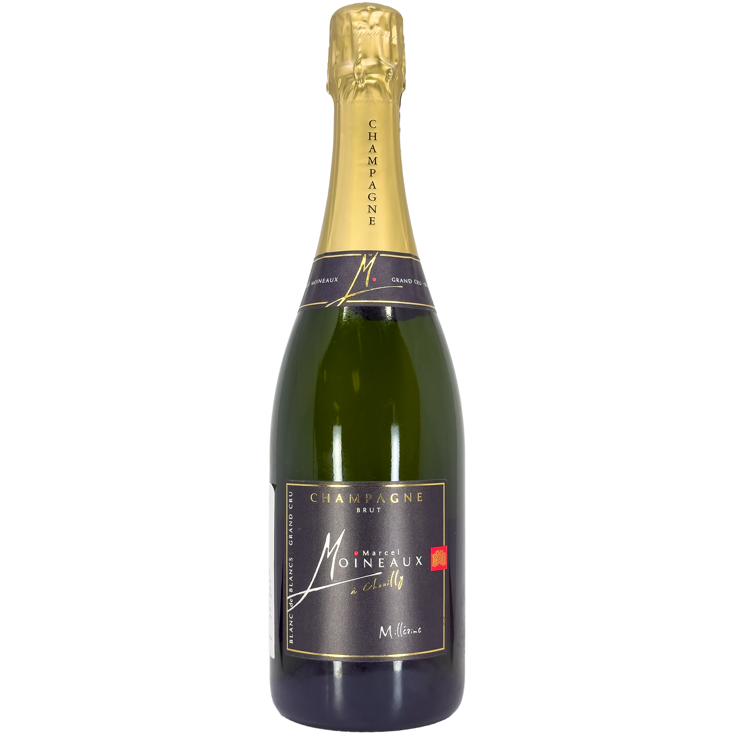 Marcel Moineaux Millesime Grand Cru Blanc de Blancs Brut, Champagne, France