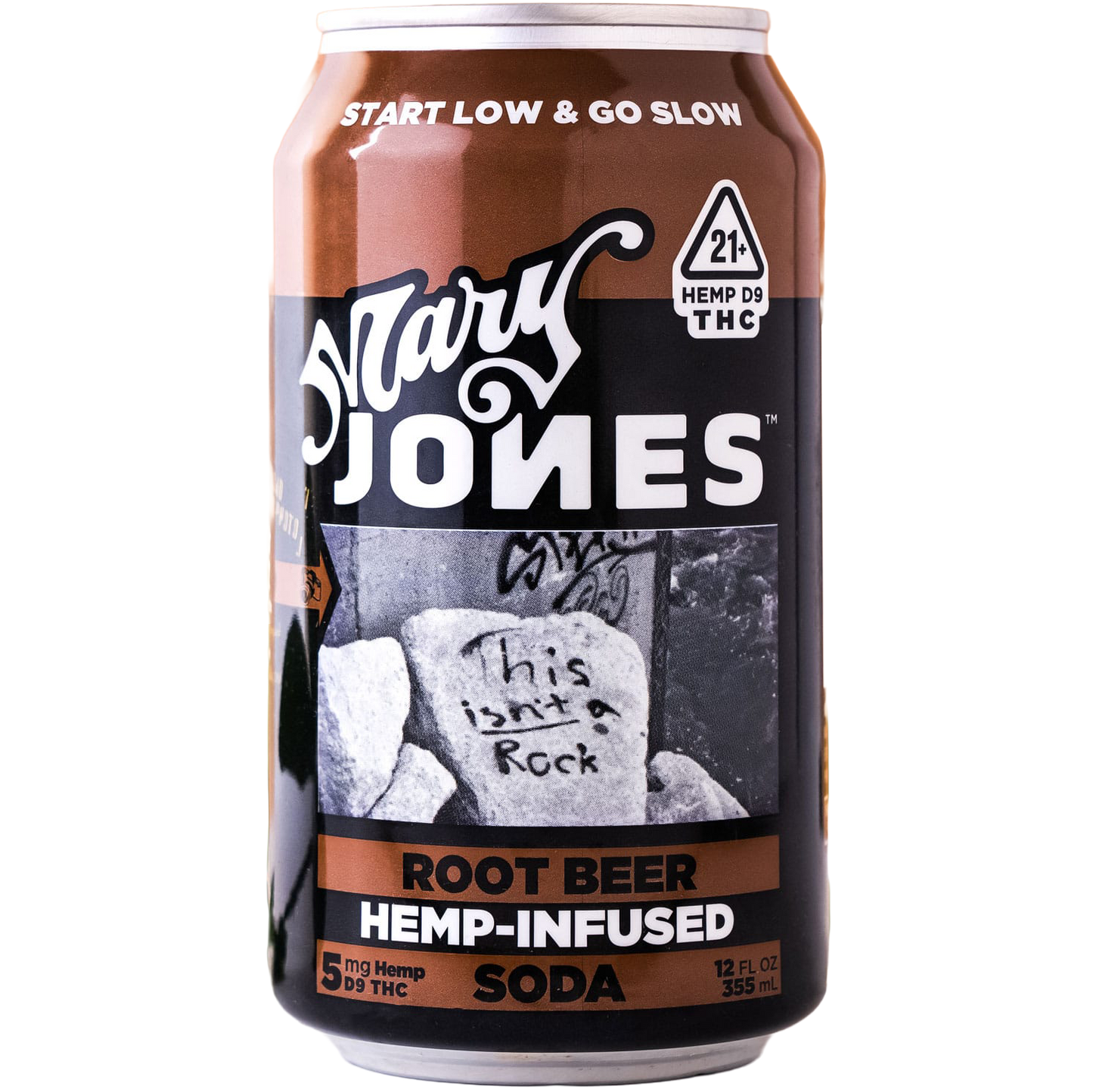 Mary Jones Root Beer Hemp Infused Soda, USA