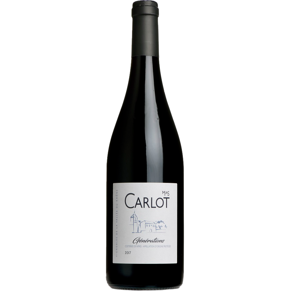 Mas Carlot 'Generations' Costieres de Nimes Rouge, Rhone, France
