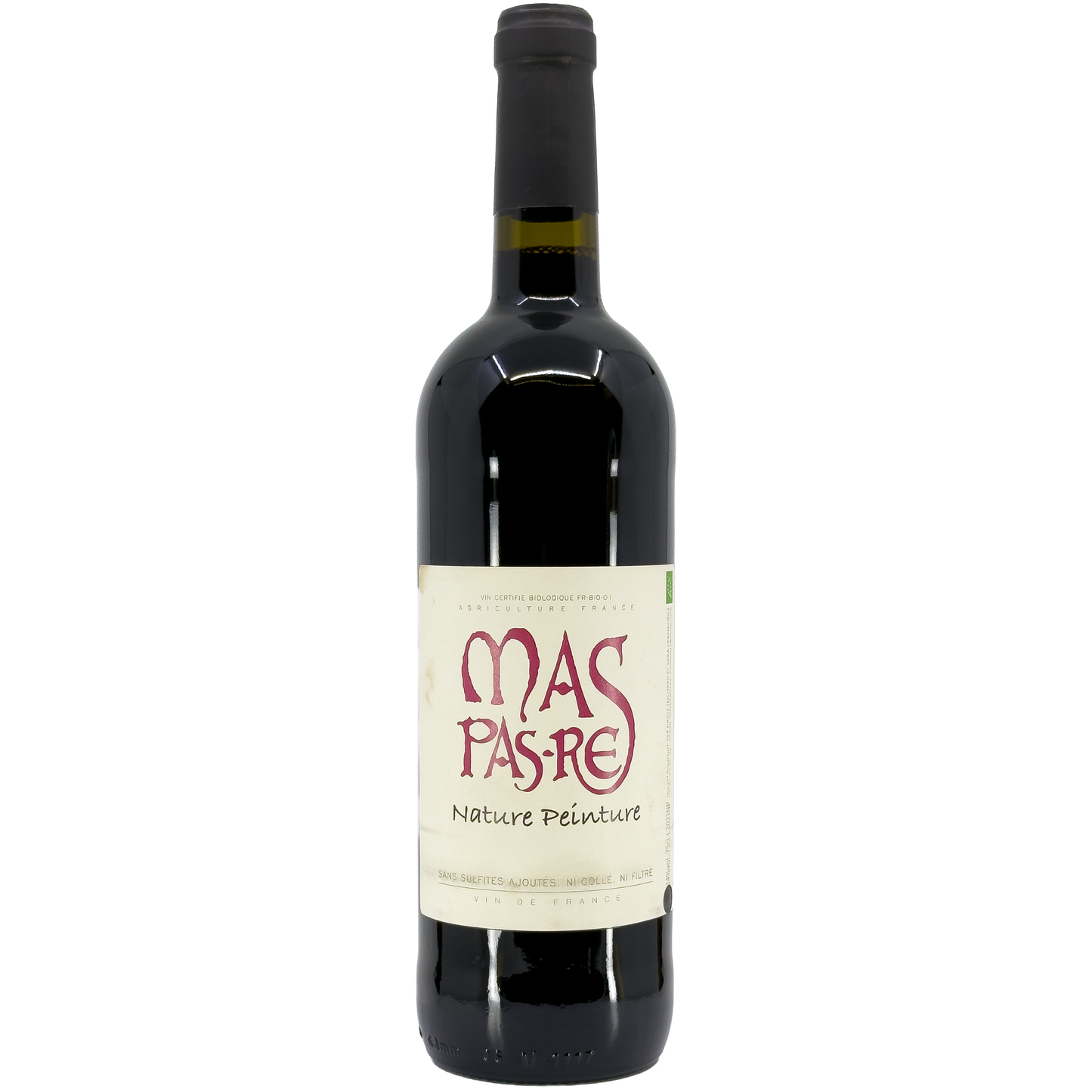 Mas Pas-Res 'Nature Peinture' Rouge, Languedoc-Roussillon, Vin de France