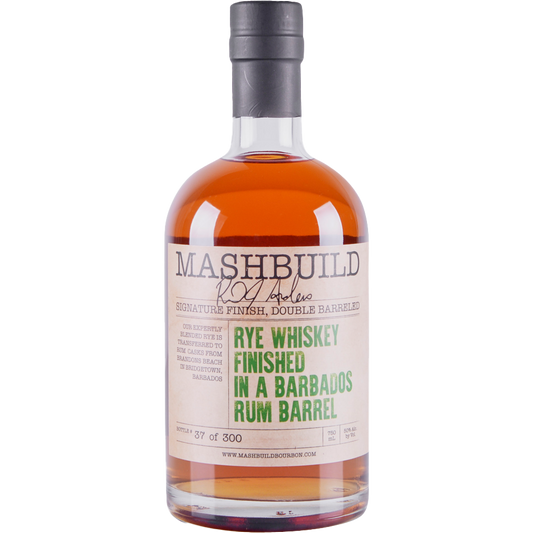 Mashbuild Barbados Rum Barrel Finish Rye Whiskey, Colorado