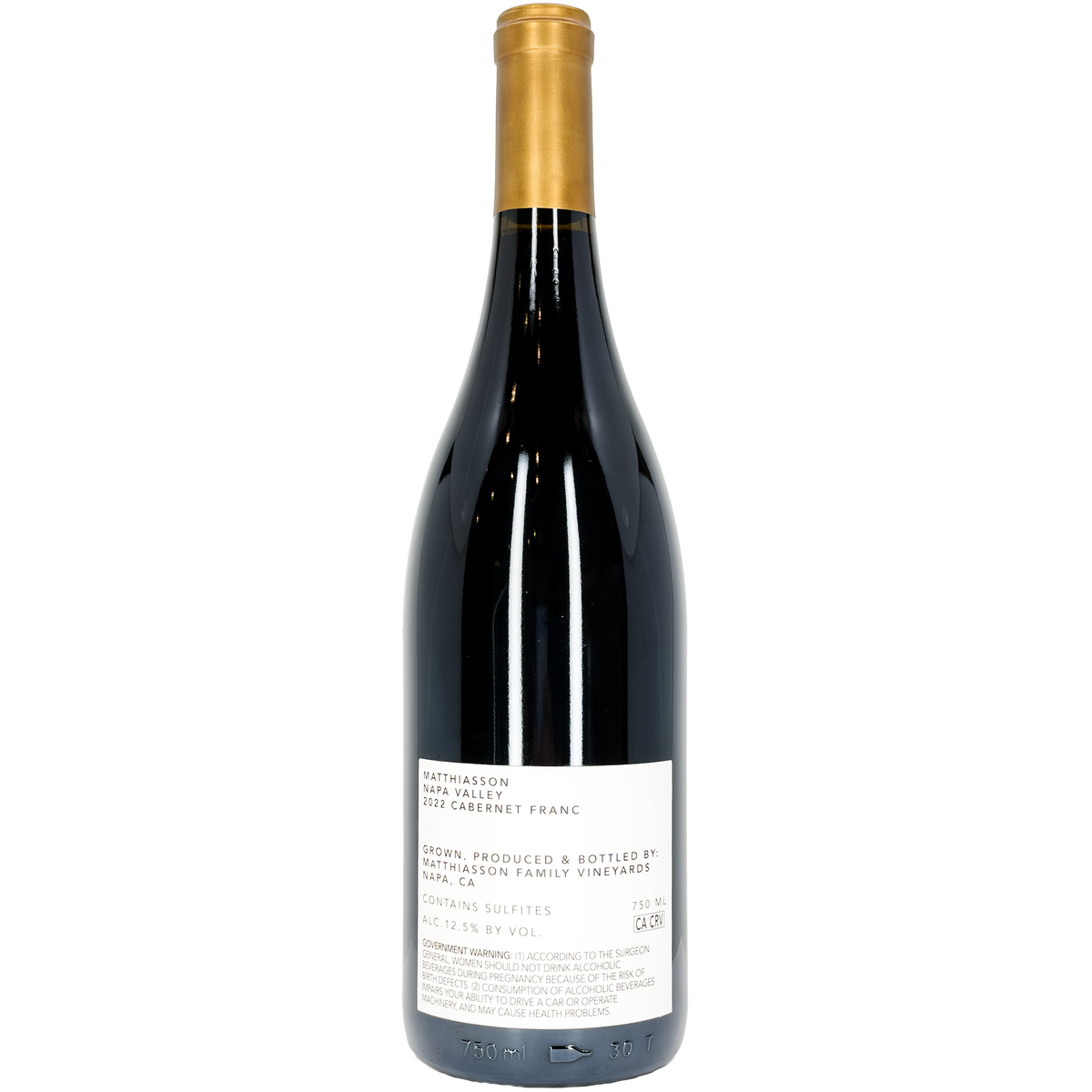 Matthiasson Cabernet Franc, Napa Valley, California