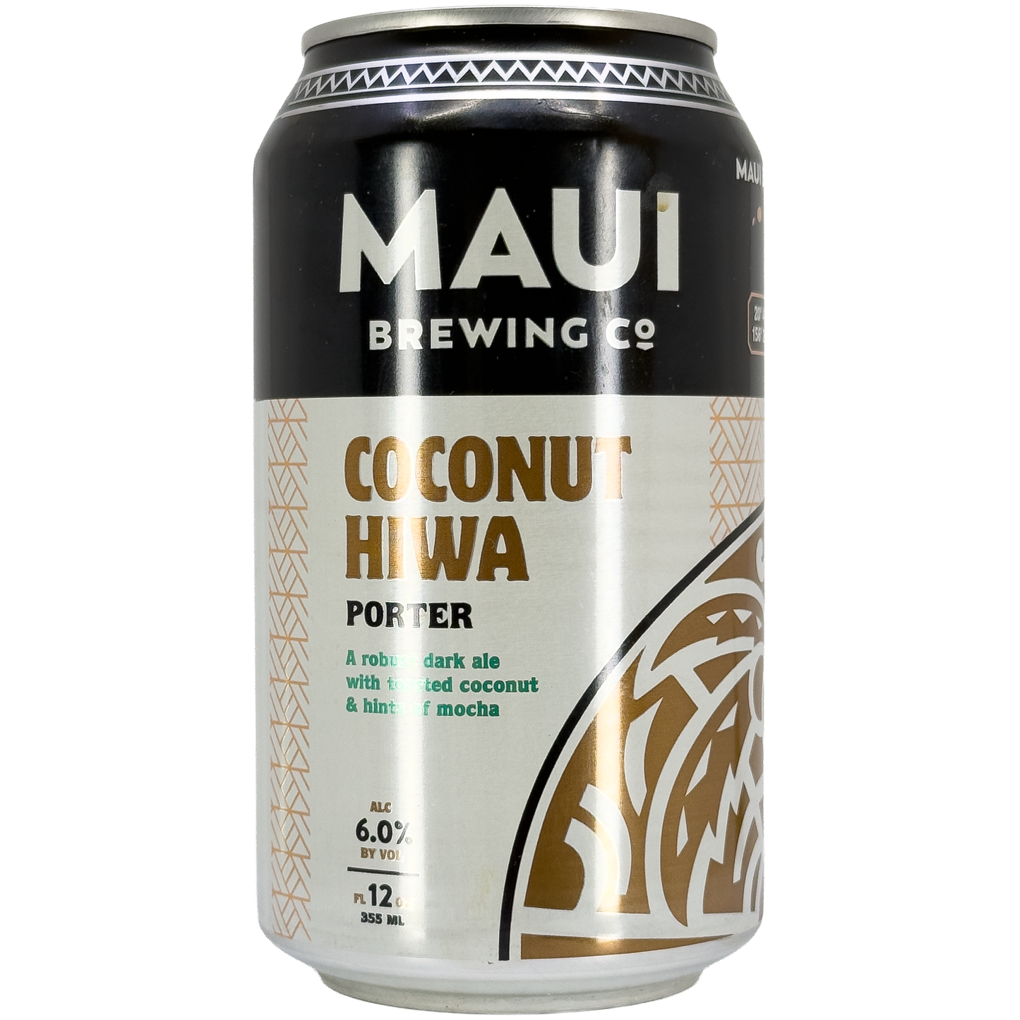 Maui Brewing Co. Coconut Hiwa Porter Beer, Hawaii