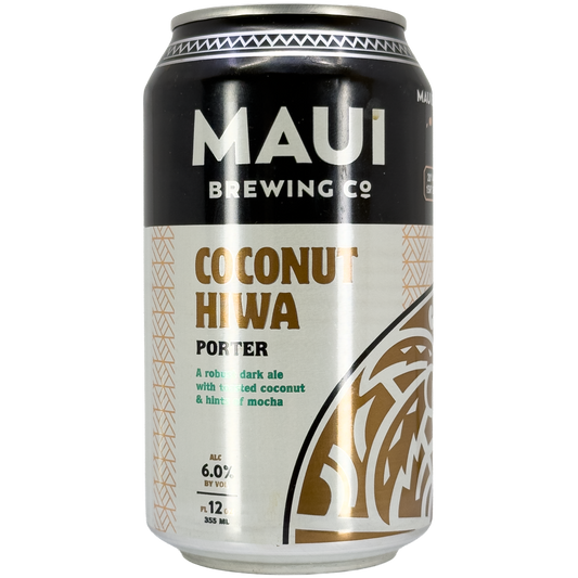 Maui Brewing Co. Coconut Hiwa Porter Beer, Hawaii